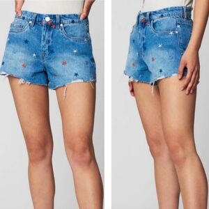 BlankNyc x Revolve Embroidered Shorts